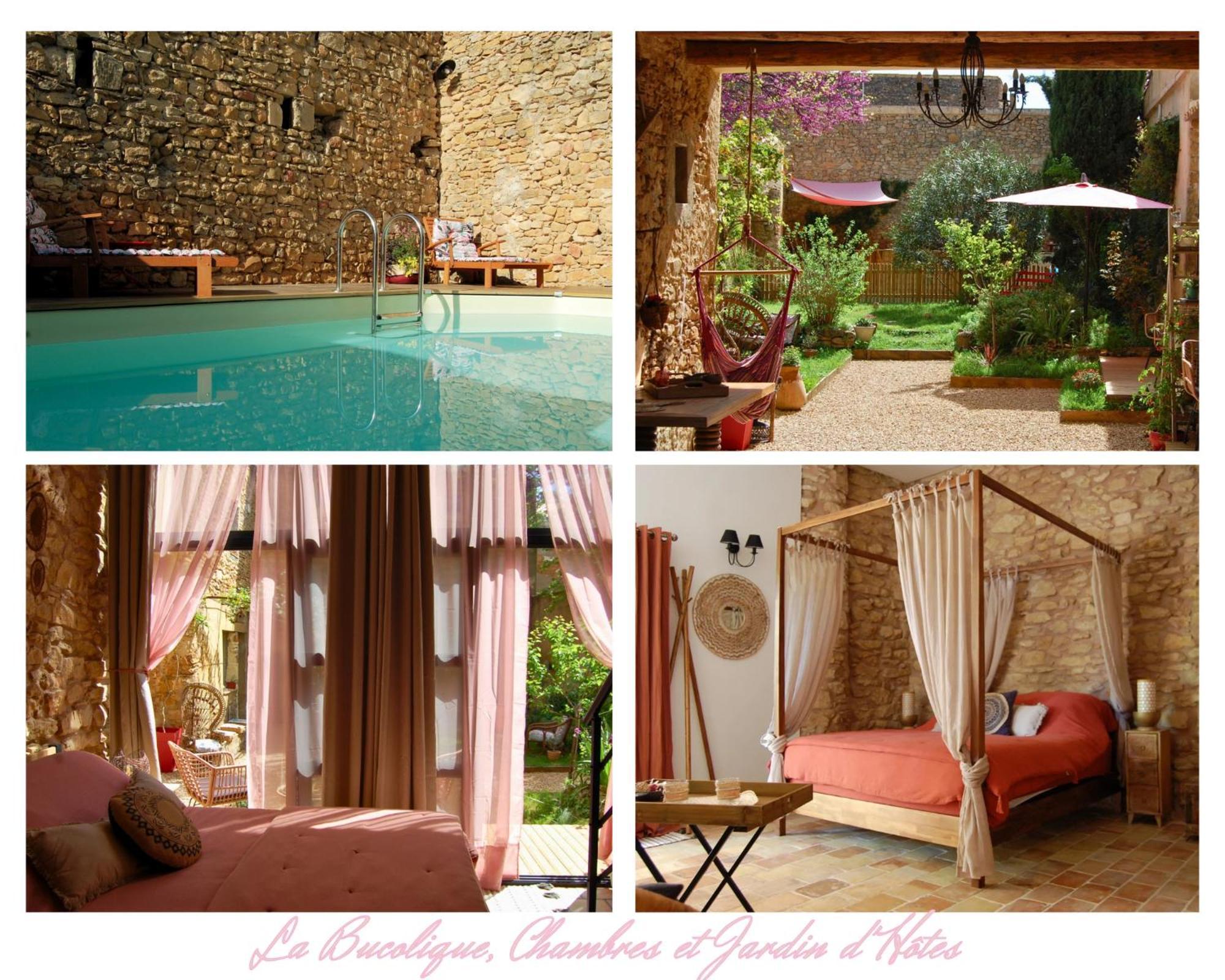 La Bucolique, Chambres Et Jardin D'Hotes Sabran ภายนอก รูปภาพ
